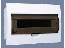 Щит распределительный встраиваемый ЩРВ-П-18 IP41 пластиковый прозрачная дверь